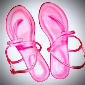 Kate Spade Neon Pink Sandals